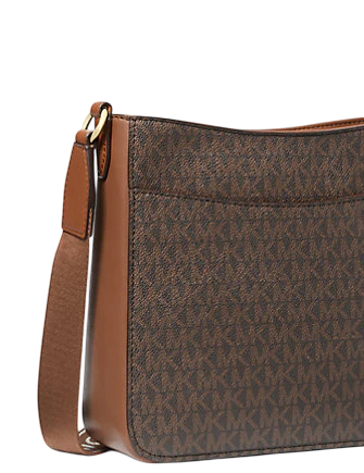 Michael Michael Kors Jet Set Travel Small Signature Logo Messenger Bag
