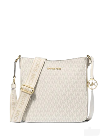 Michael Michael Kors Jet Set Travel Small Signature Logo Messenger Bag