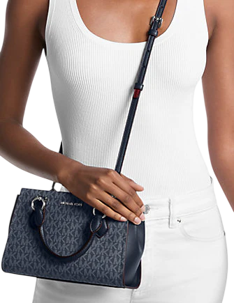 Michael Michael Kors Marilyn Small Signature Logo Messenger Bag
