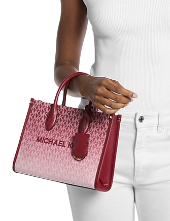 Michael Michael Kors Mirella Small Ombre Signature Logo Crossbody Bag
