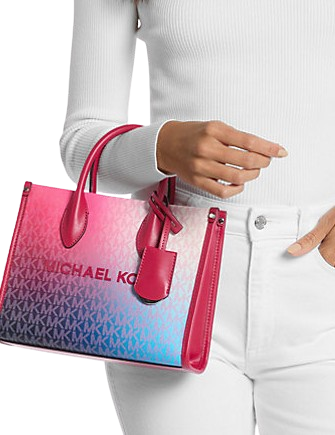 Michael Michael Kors Mirella Small Ombre Signature Logo Crossbody Bag