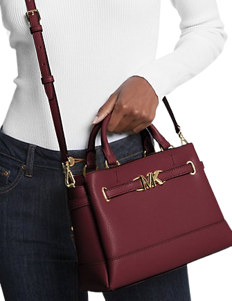 Michael Michael Kors Reed Small Pebbled Leather Satchel