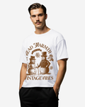 Spread Warmth Christmas Men's Oversized T-Shirt