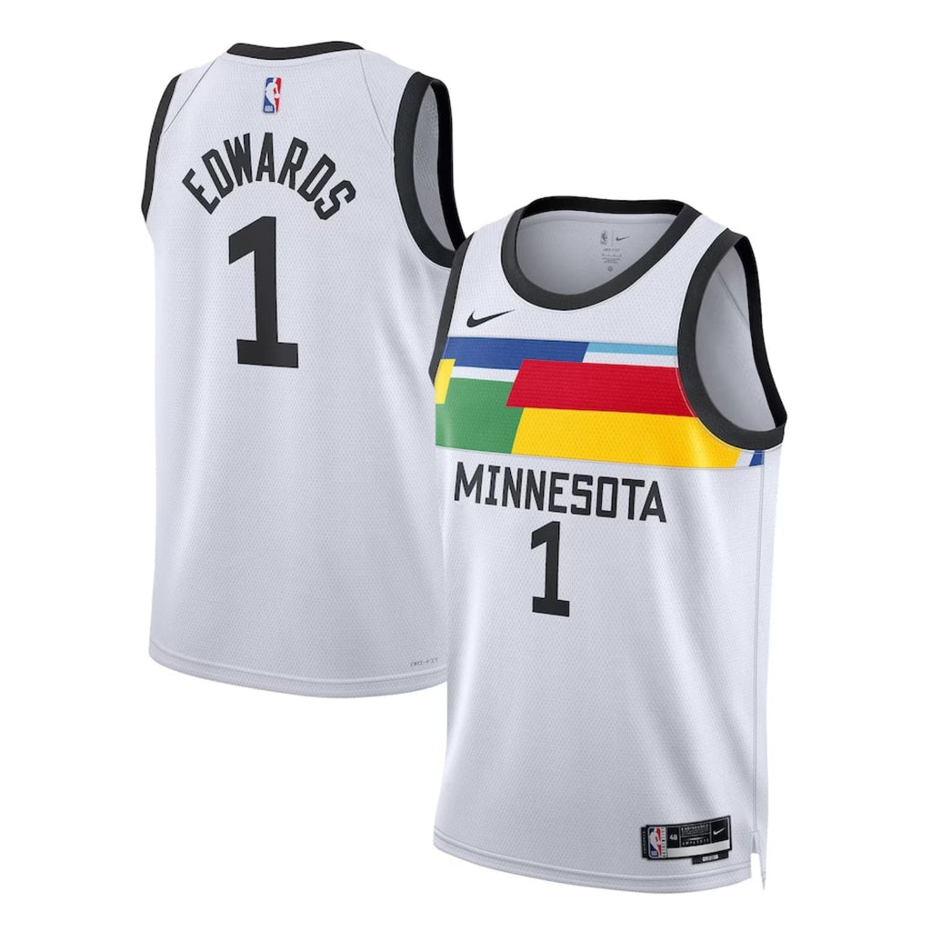 Anthony Edwards Minnesota Timberwolves 1 Jersey