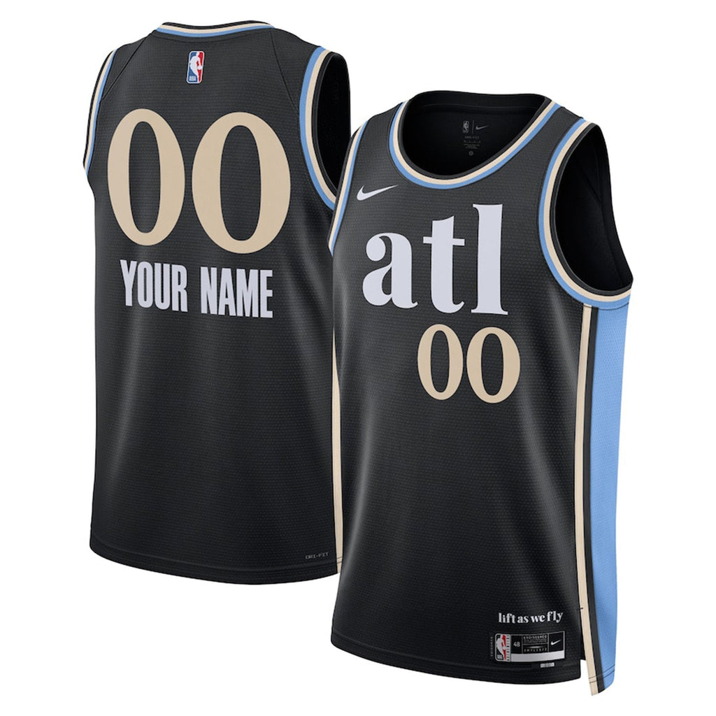 Atlanta Hawks Blank Custom Jersey