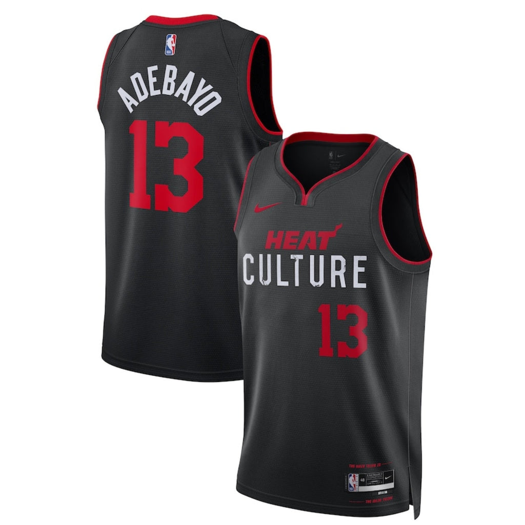 Bam Adebayo Miami Heat 13 Jersey