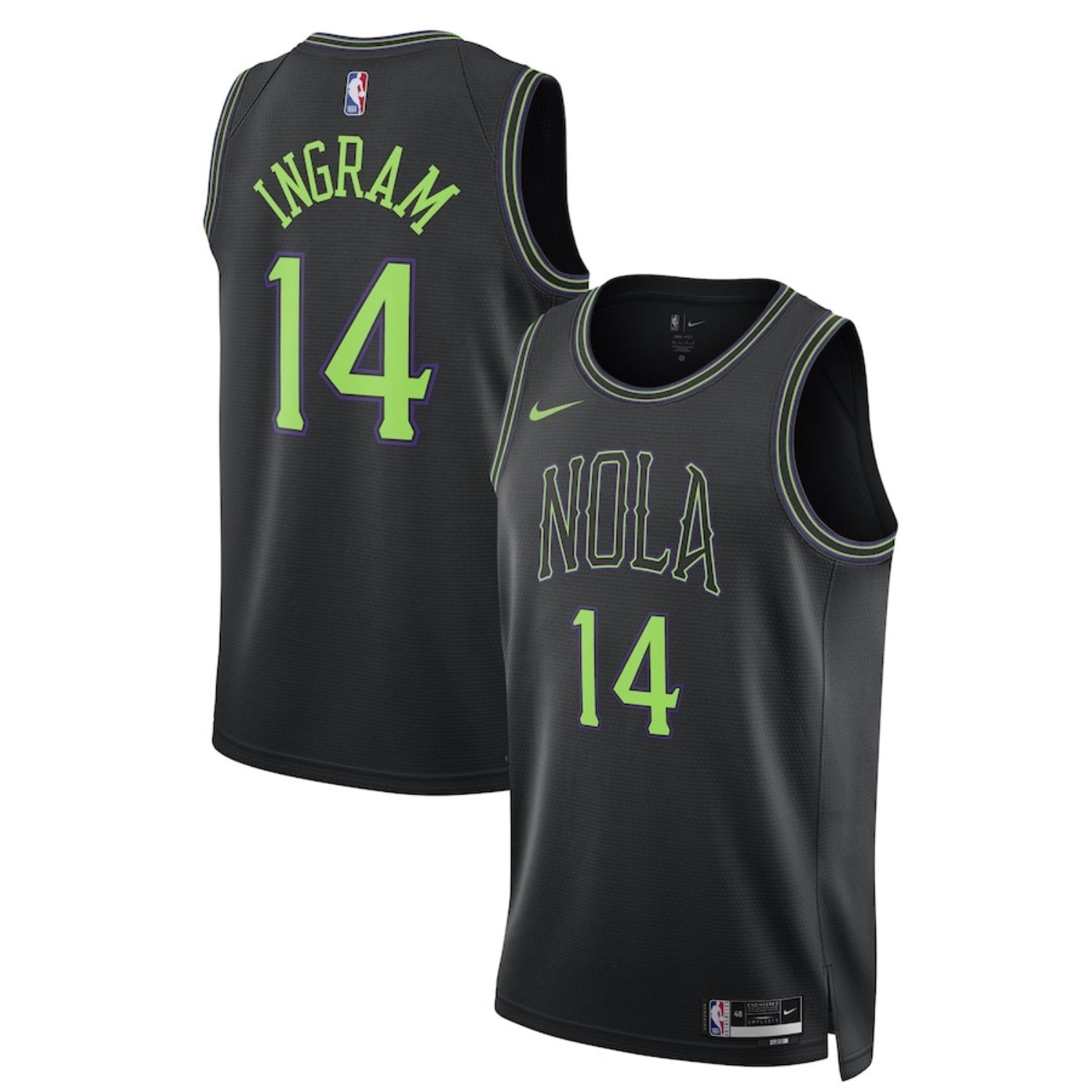 Brandon Ingram New Orleans Pelicans 14 Jersey