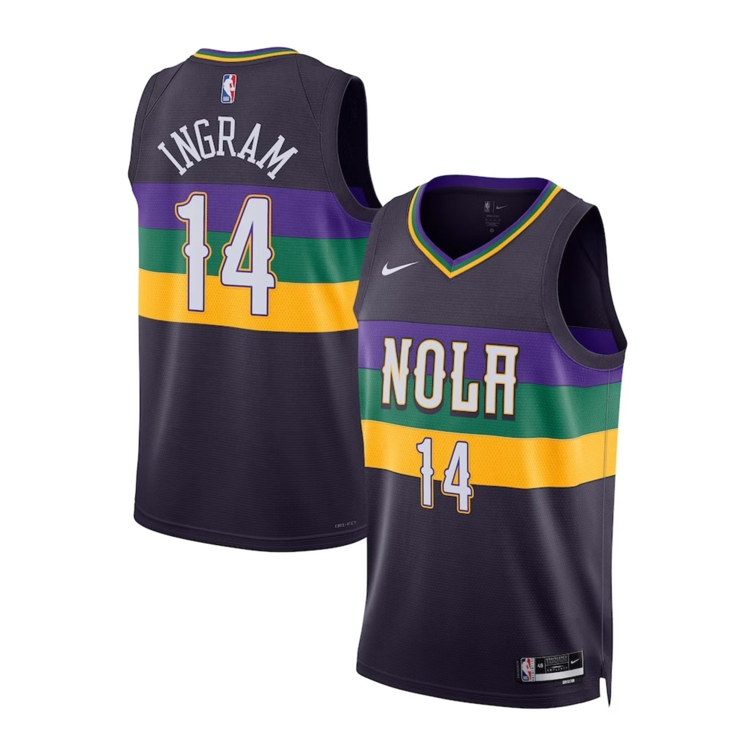 Brandon Ingram New Orleans Pelicans 14 Jersey