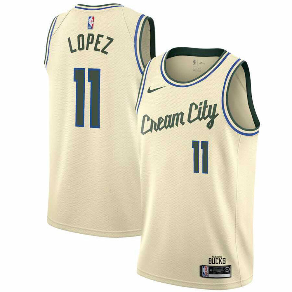 Brook Lopez Milwaukee Bucks 11 Jersey