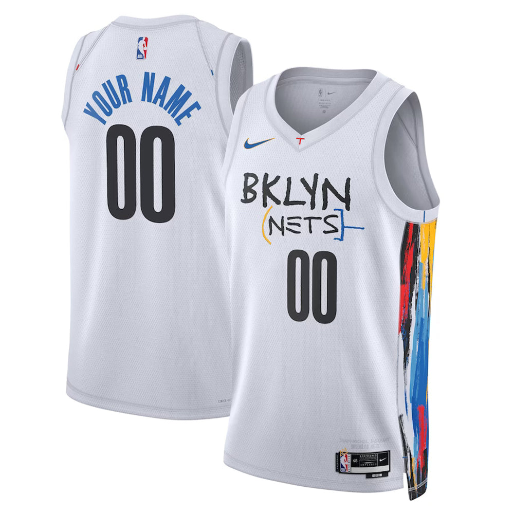 Brooklyn Nets Blank Custom Jersey