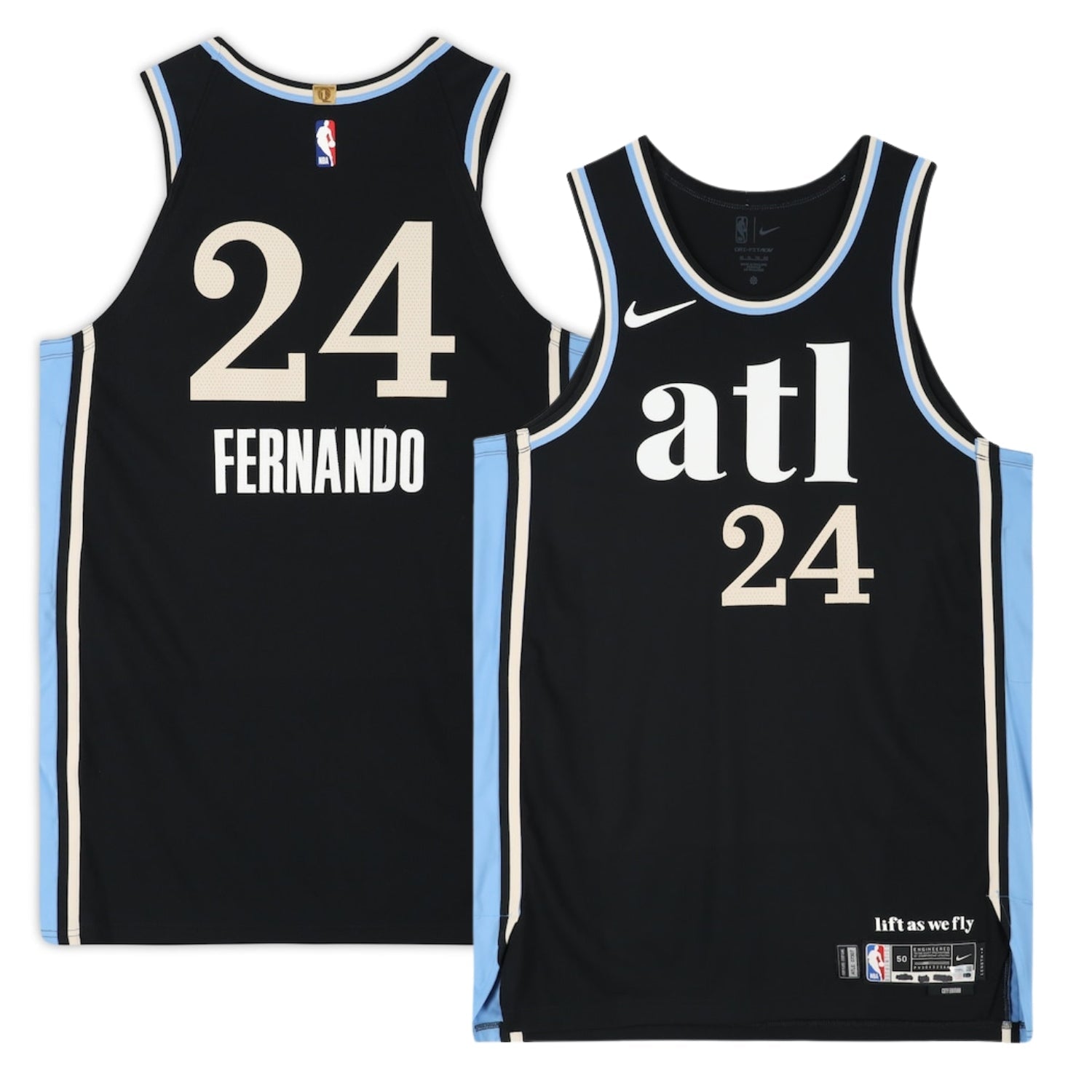 Bruno Fernando Atlanta Hawks 24 Jersey