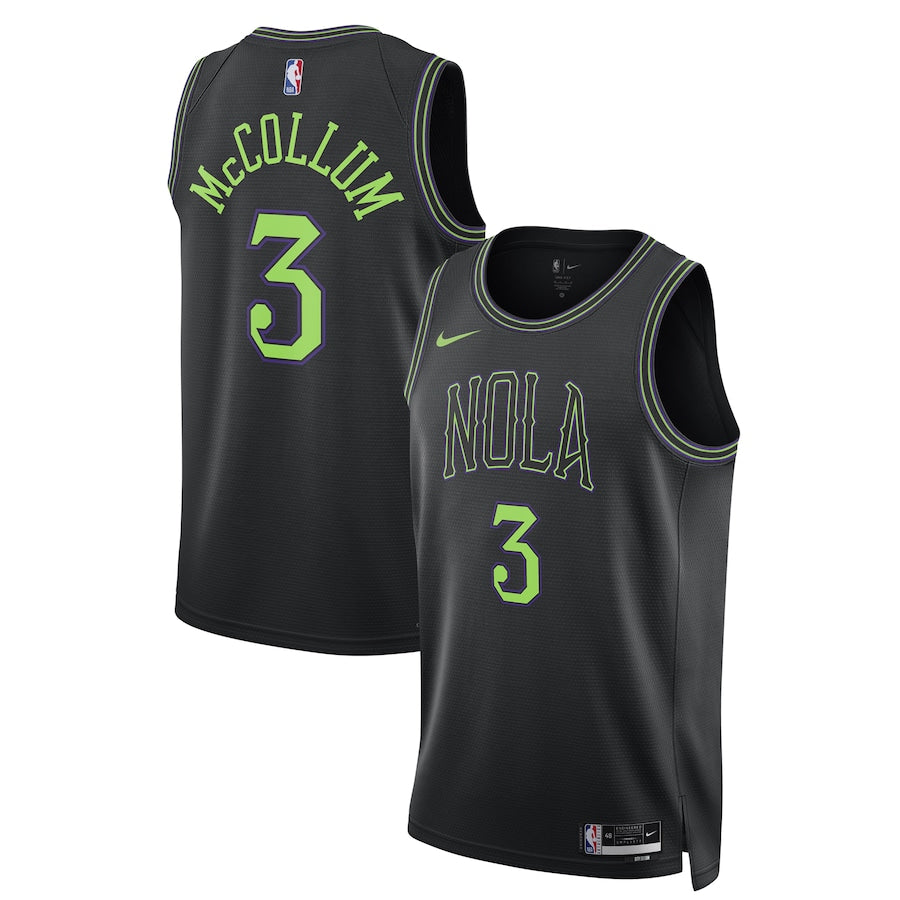 CJ McCollum New Orleans Pelicans 3 Jersey