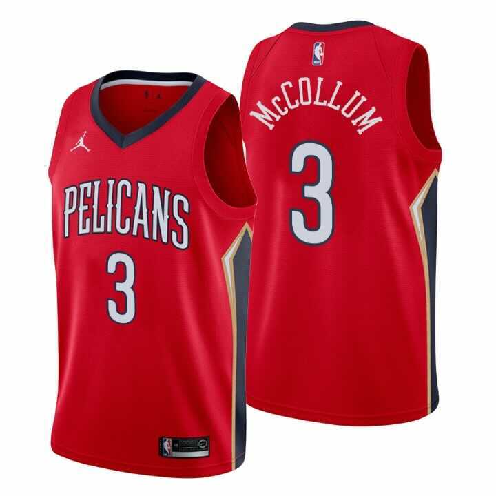 CJ McCollum New Orleans Pelicans 3 Jersey
