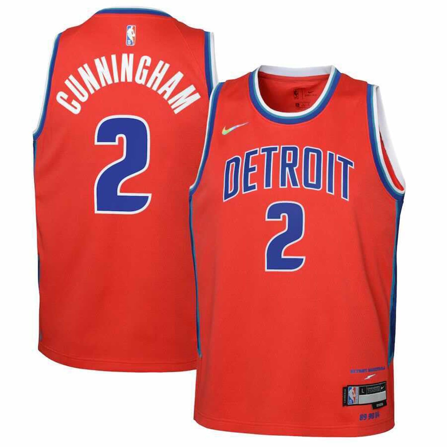 Cade Cunningham Detroit Pistons 2 Jersey