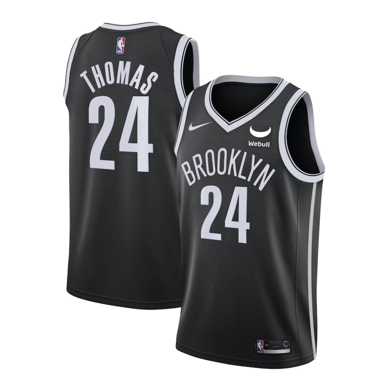 Cam Thomas Brooklyn Nets 24 Jersey