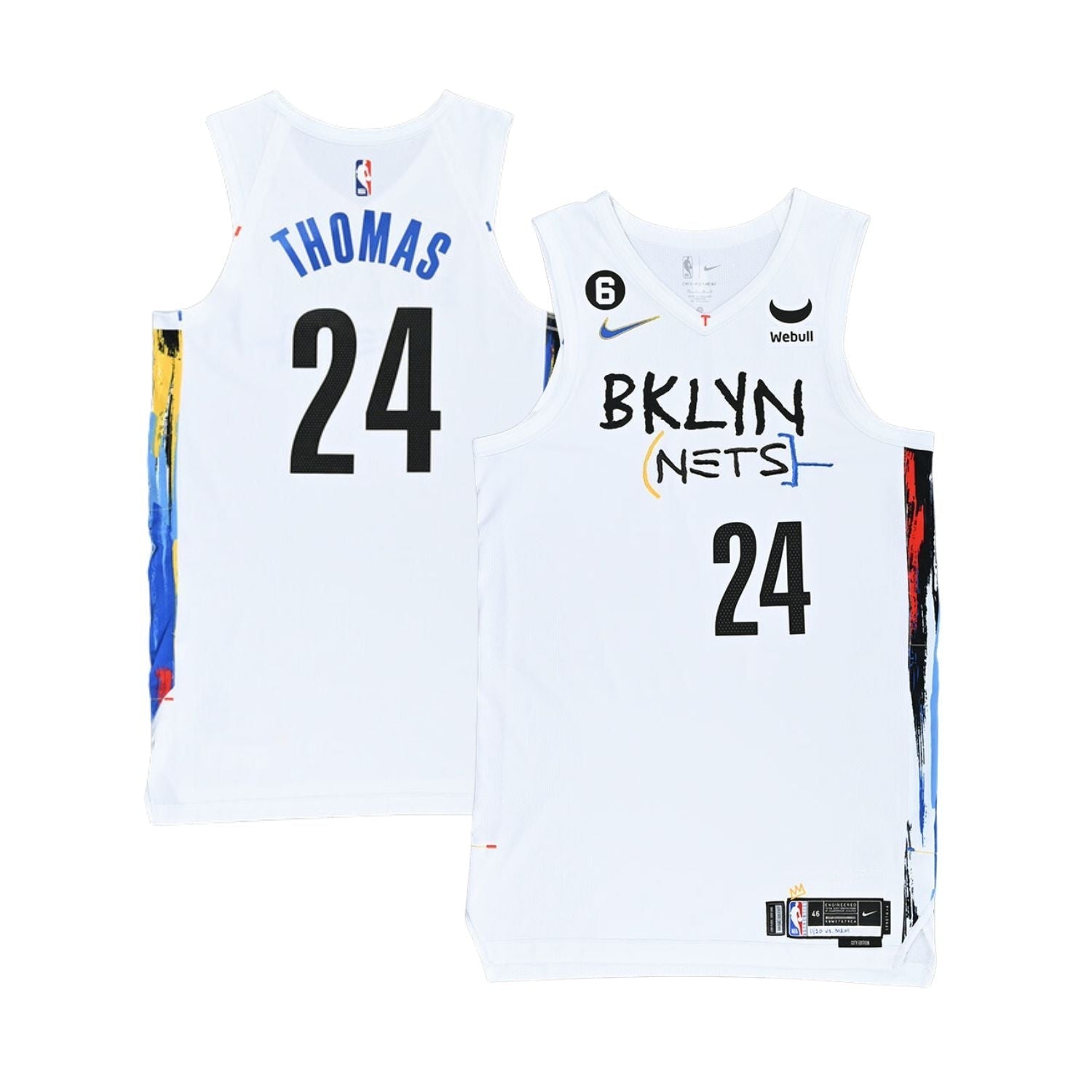 Cam Thomas Brooklyn Nets 24 Jersey