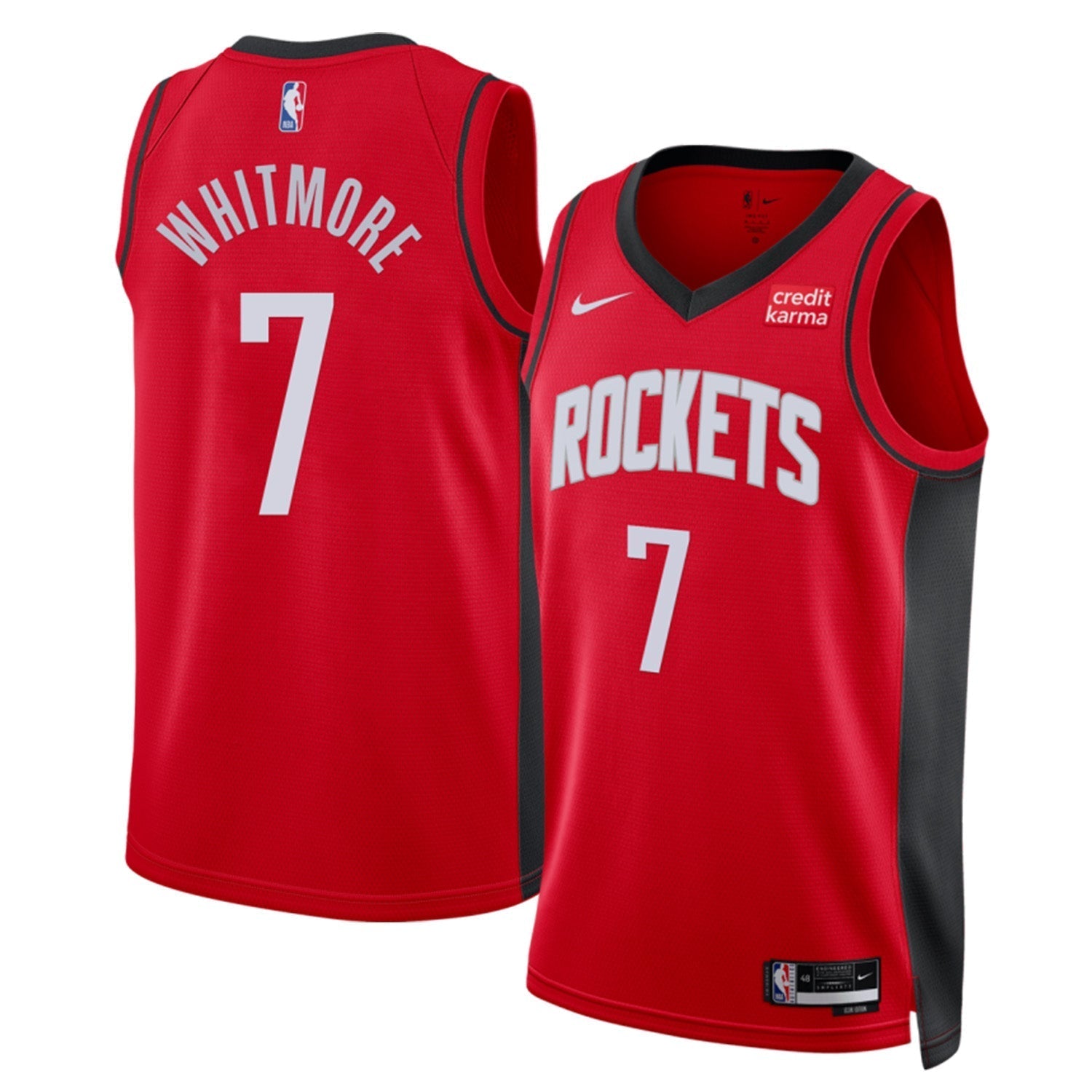 Cam Whitmore Houston Rockets 7 Jersey