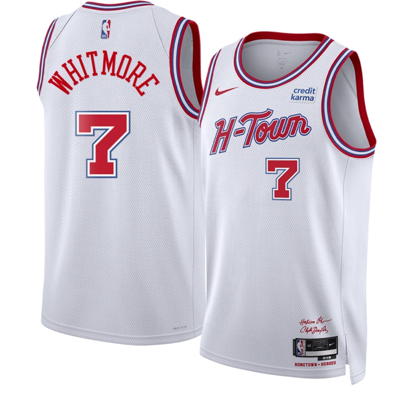 Cam Whitmore Houston Rockets 7 Jersey