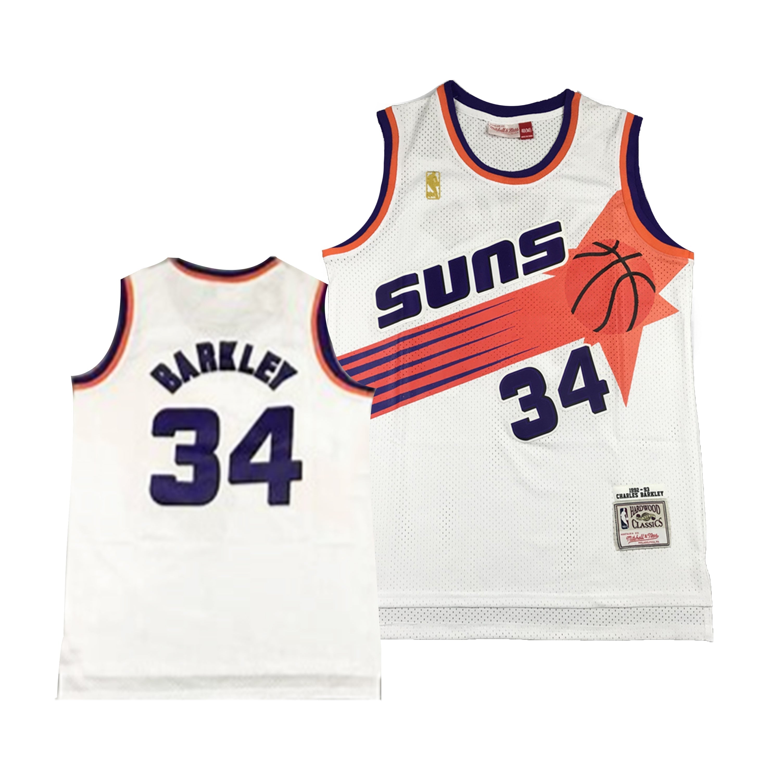 Charles Barkley Phoenix Suns 34 Retro Jersey
