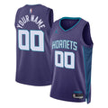 Charlotte Hornets Blank Custom Jersey