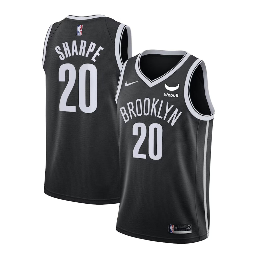 Day'Ron Sharpe Brooklyn Nets 20 Jersey