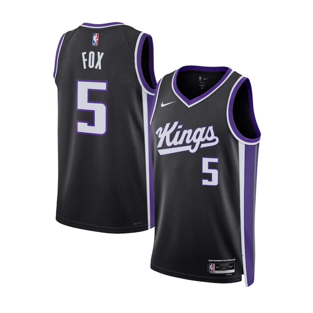 De'Aaron Fox Sacramento Kings 5 Jersey