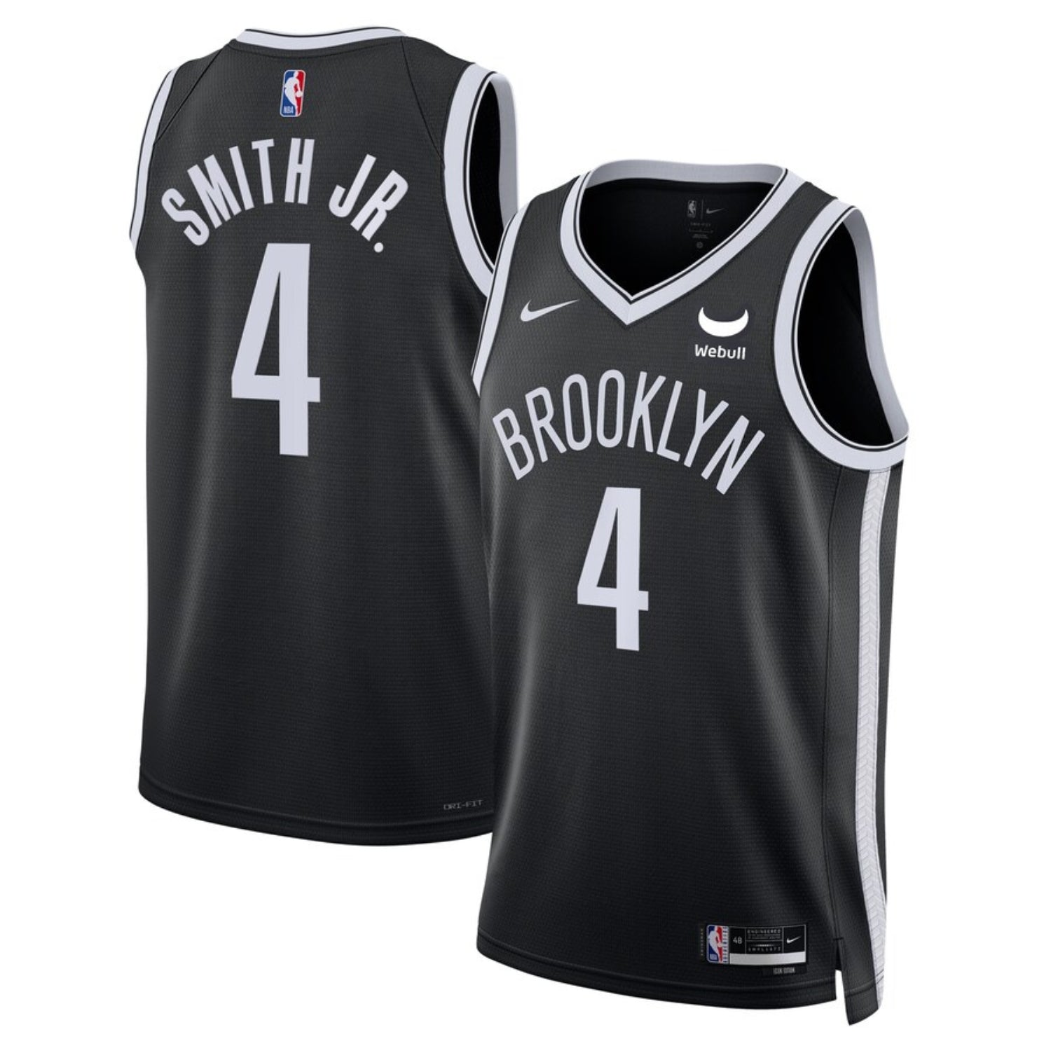 Dennis Smtih Jr  Brooklyn Nets 4 Jersey