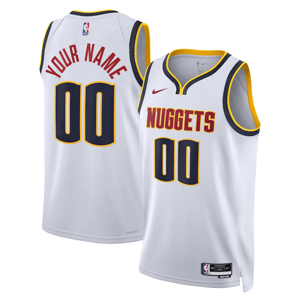 Denver Nuggets Blank Custom Jersey