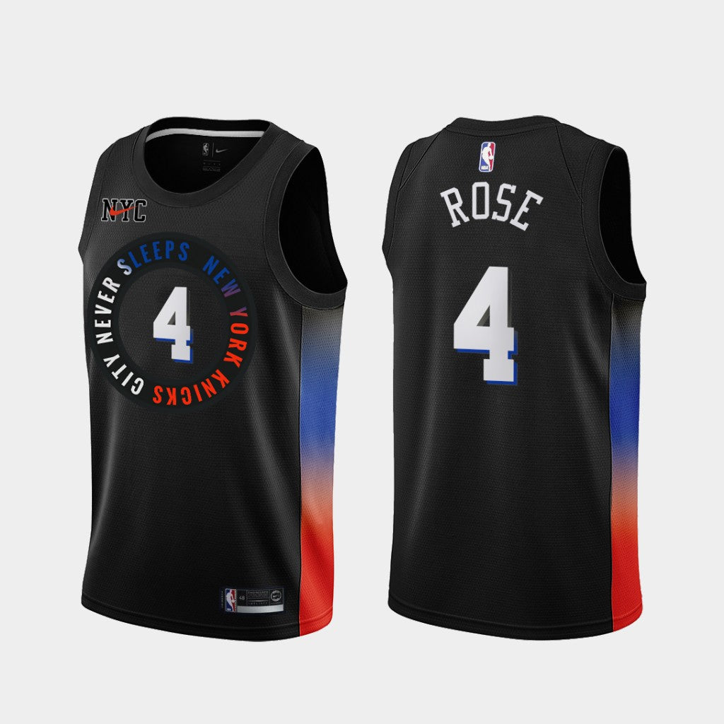 Derrick Rose New York Knicks 4 Jersey