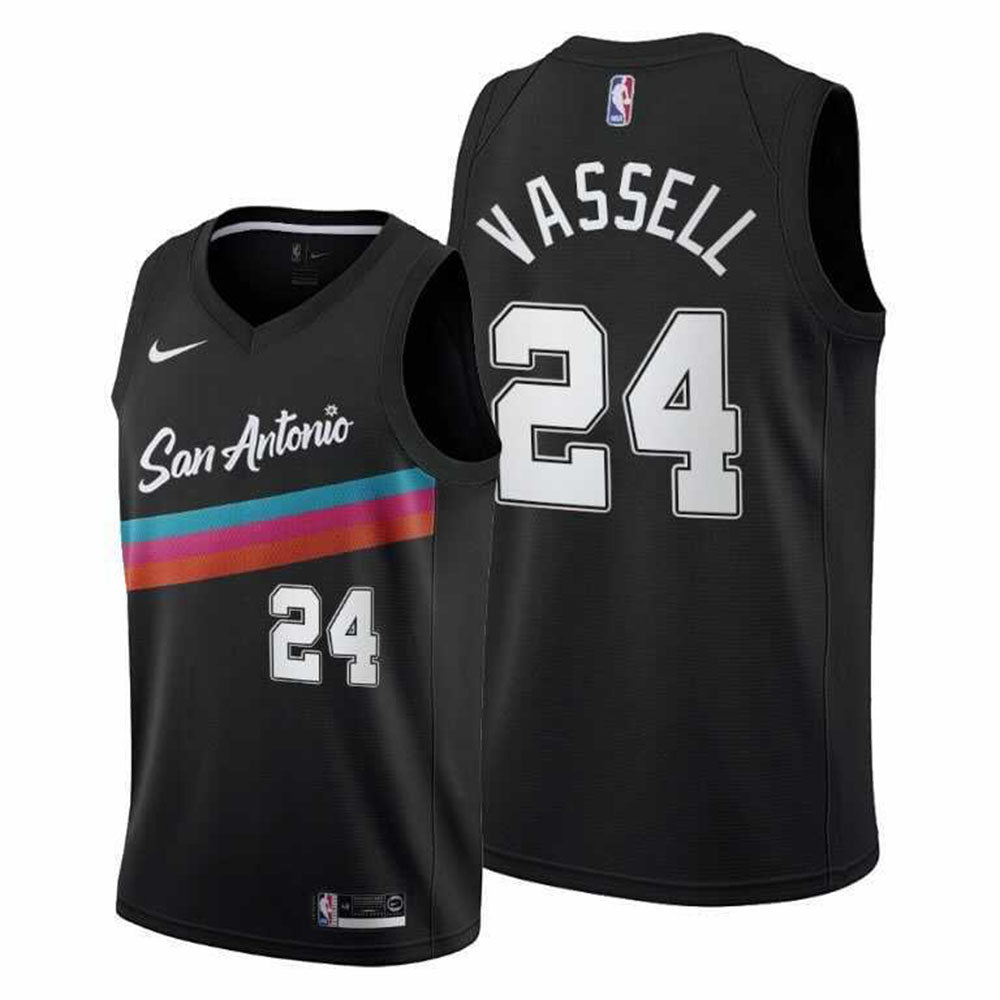Devin Vessell San Antonio Spurs 24 Jersey