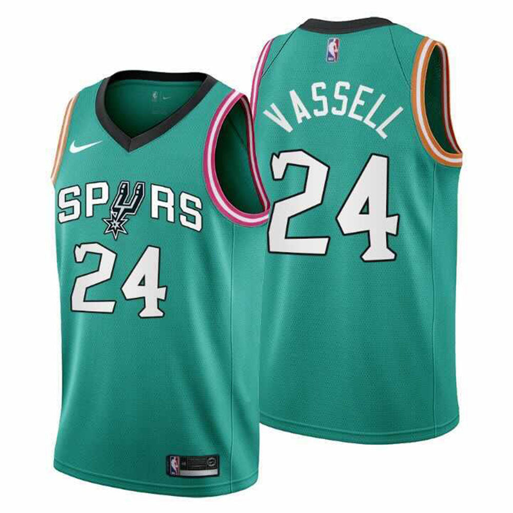Devin Vessell San Antonio Spurs 24 Jersey
