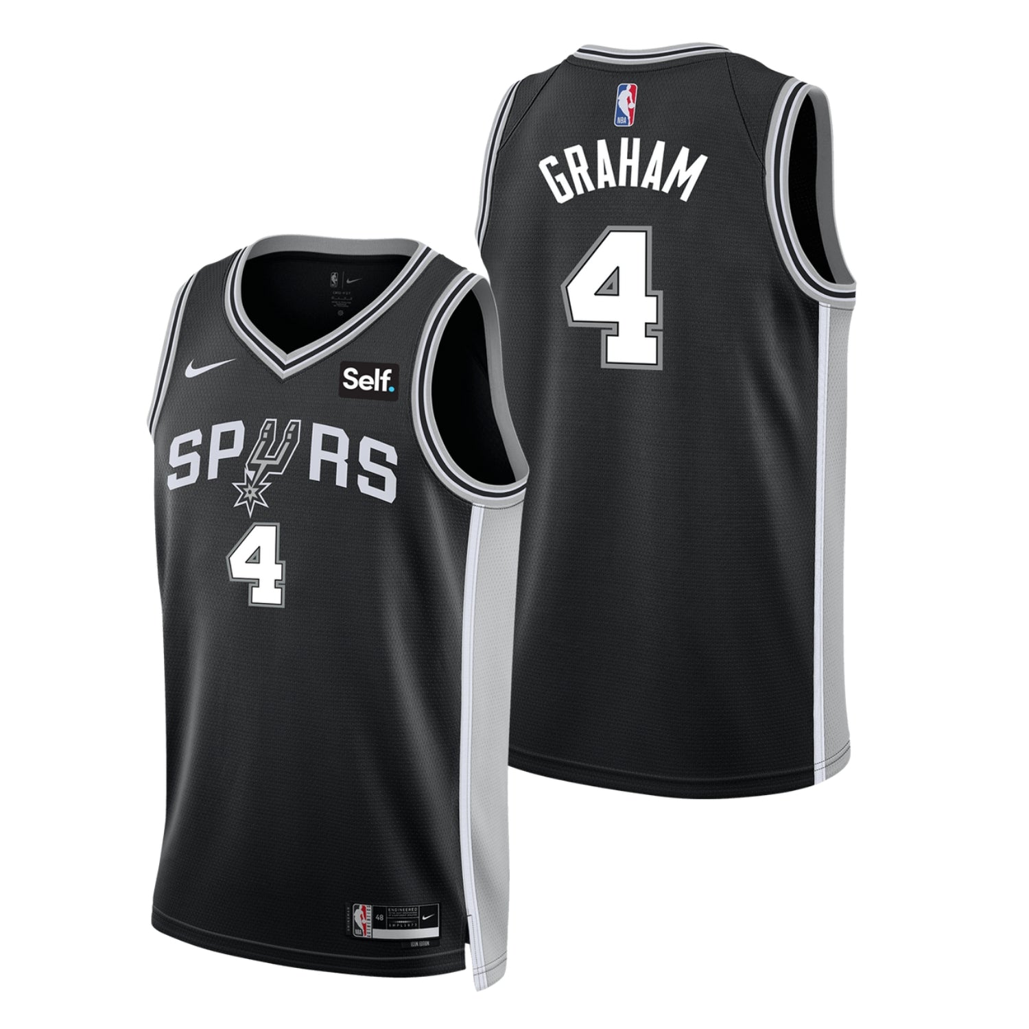Devonte Graham San Antonio Spurs 4 Jersey