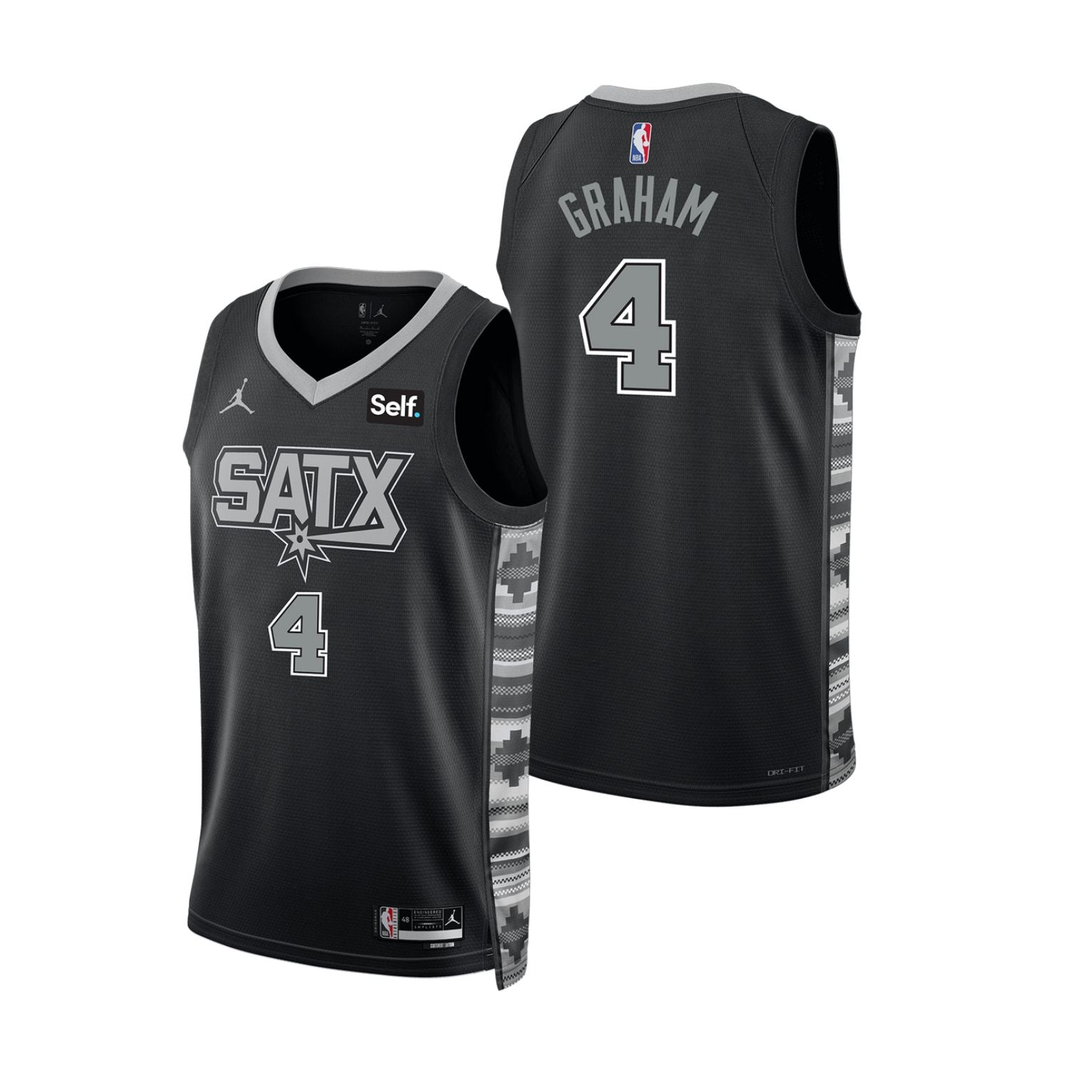 Devonte Graham San Antonio Spurs 4 Jersey
