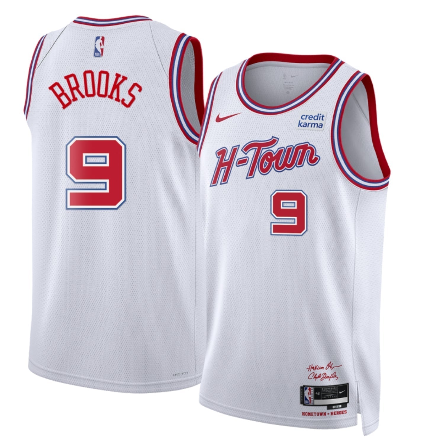 Dillon Brooks Houston Rockets 9 Jersey