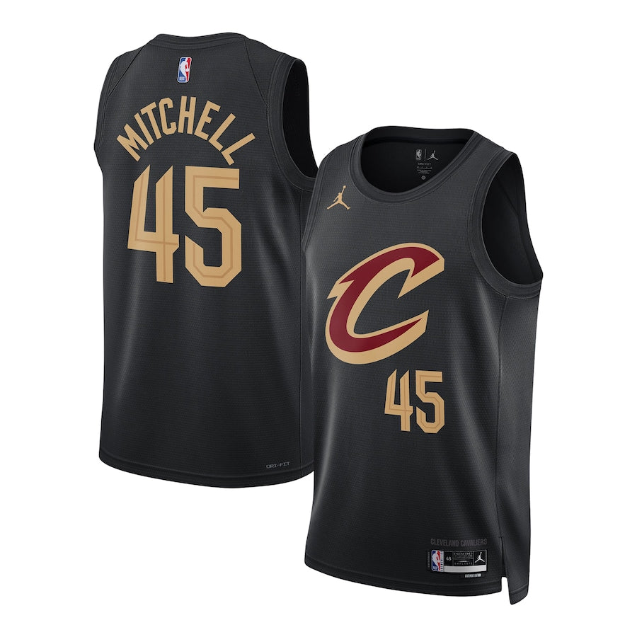 Donovan Mitchell Cleveland Caveliers 45 Jersey