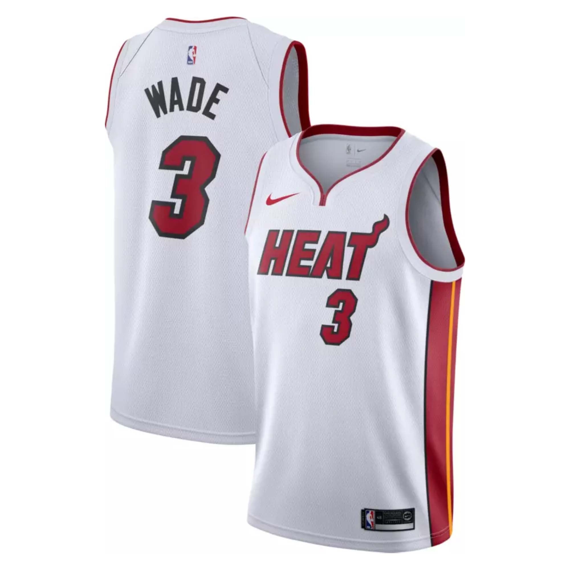 Dwyane Wade Miami Heat 3 Jersey