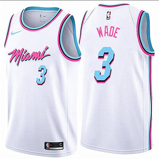 Dwyane Wade Miami Heat 3 Jersey