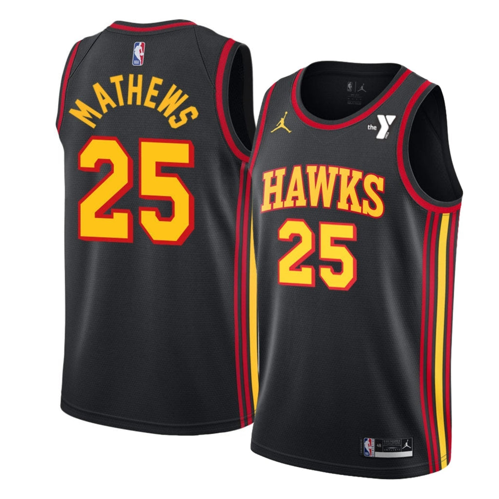 Garrison Mathews Atlanta Hawks 25 Jersey