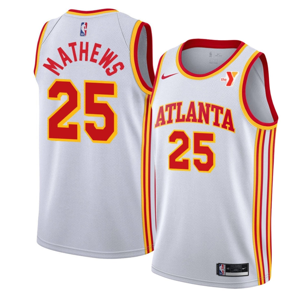 Garrison Mathews Atlanta Hawks 25 Jersey