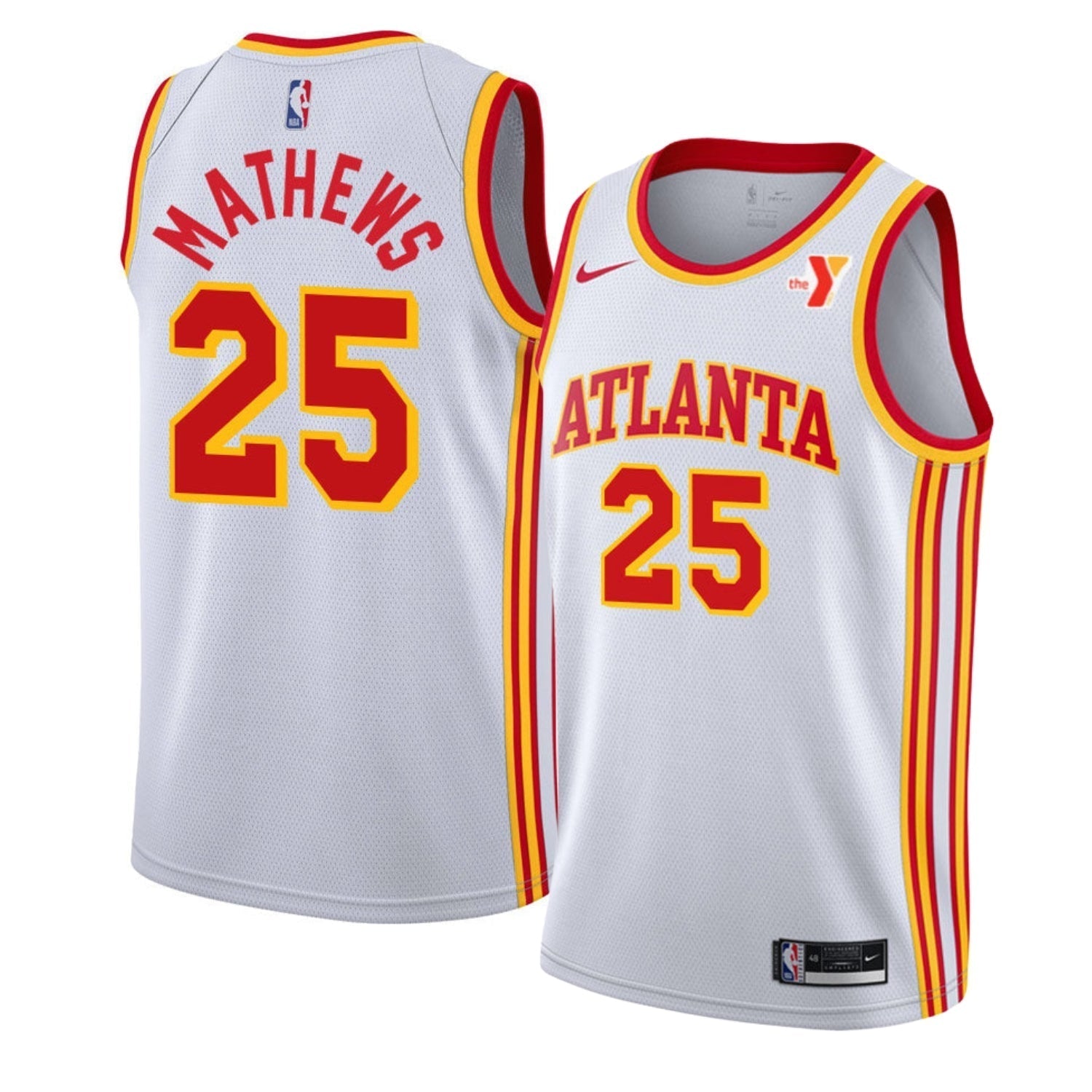 Garrison Mathews Atlanta Hawks 25 Jersey