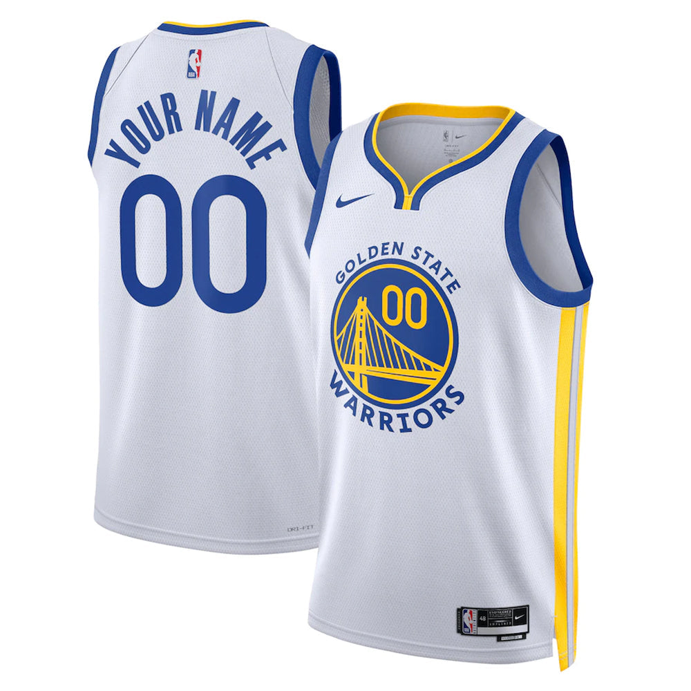 Golden State Warriors Blank Custom Jersey