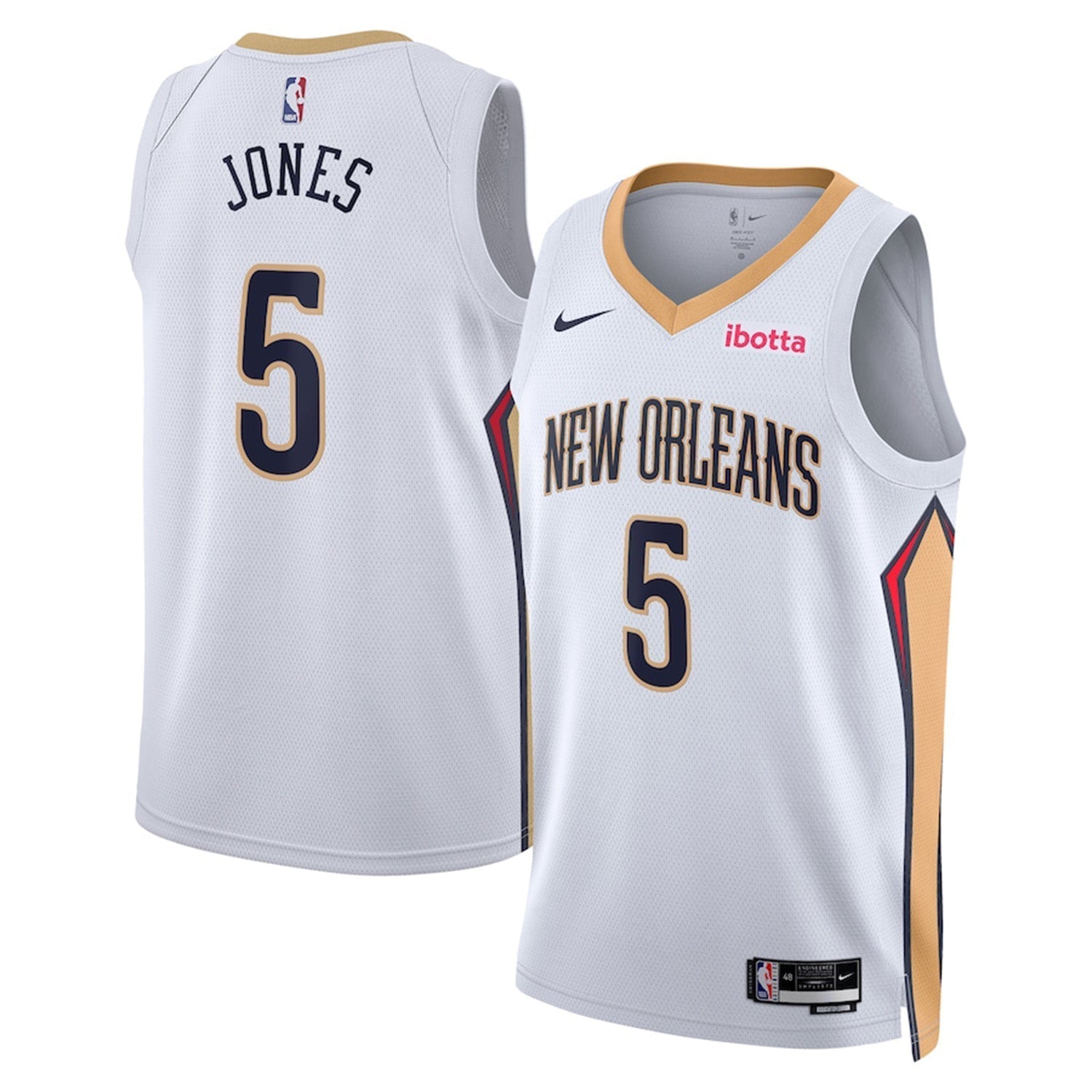 Herbert Jones New Orleans Pelicans 5 Jersey