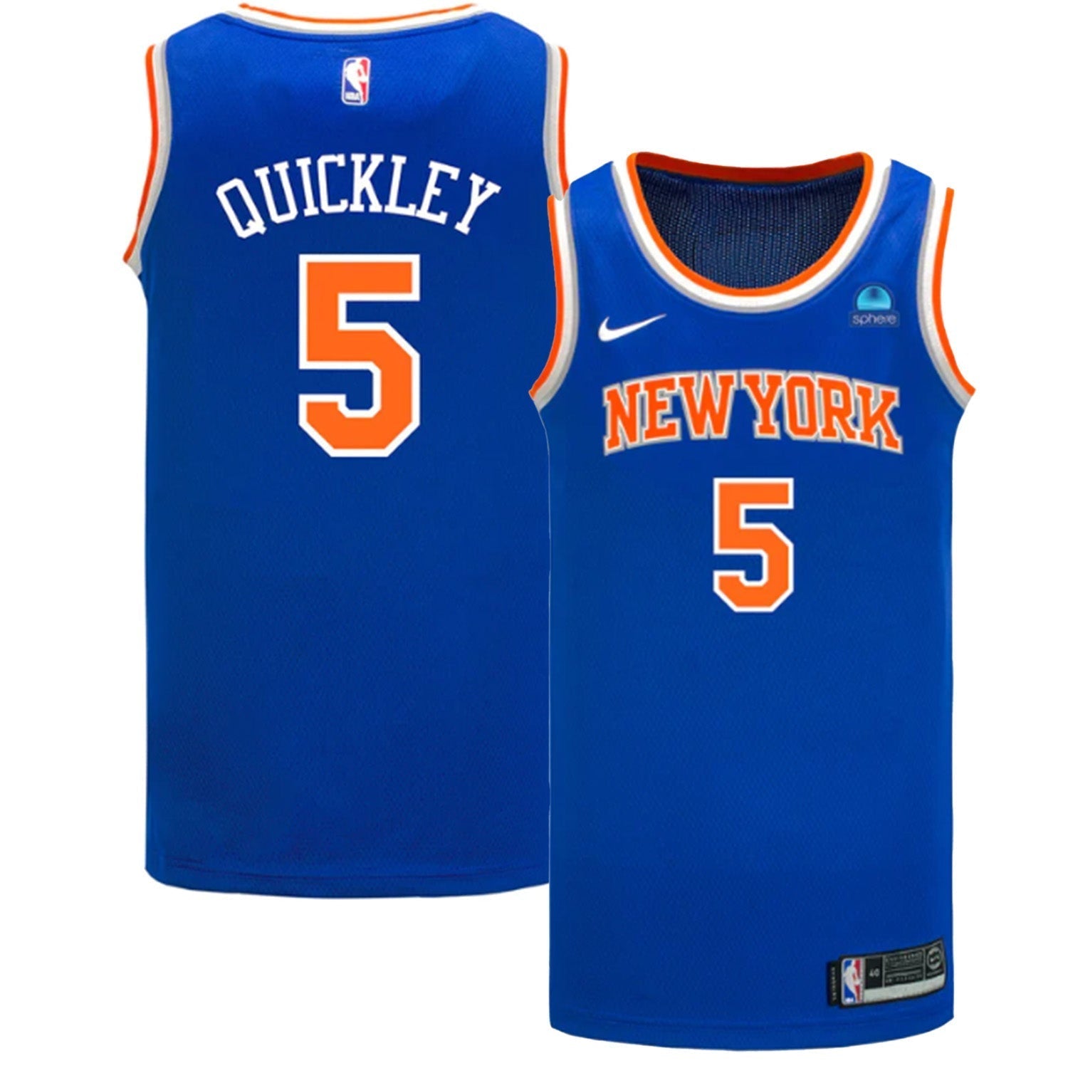 Immanuel Quickley New York Knicks 5 Jersey