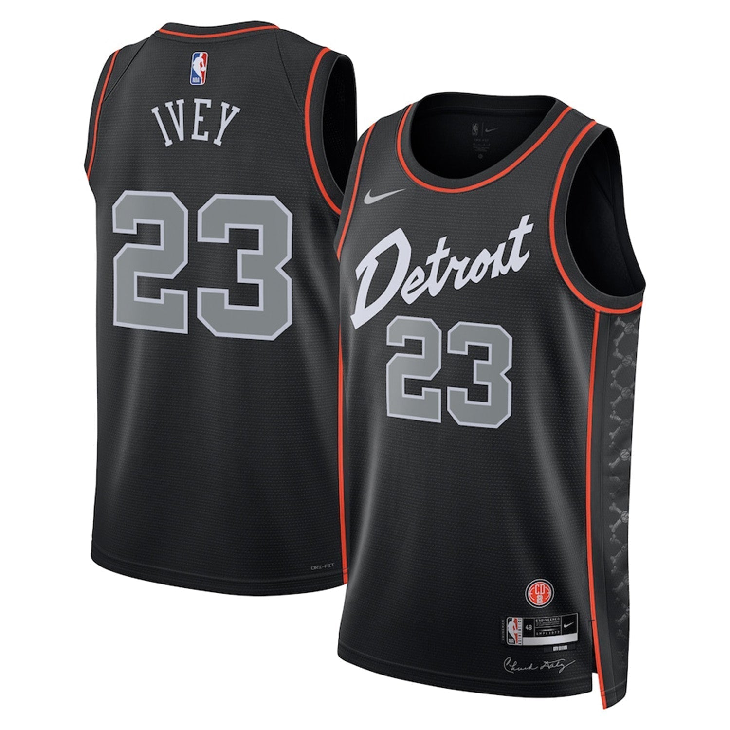 Jaden Ivey Detroit Pistons 23 Jersey