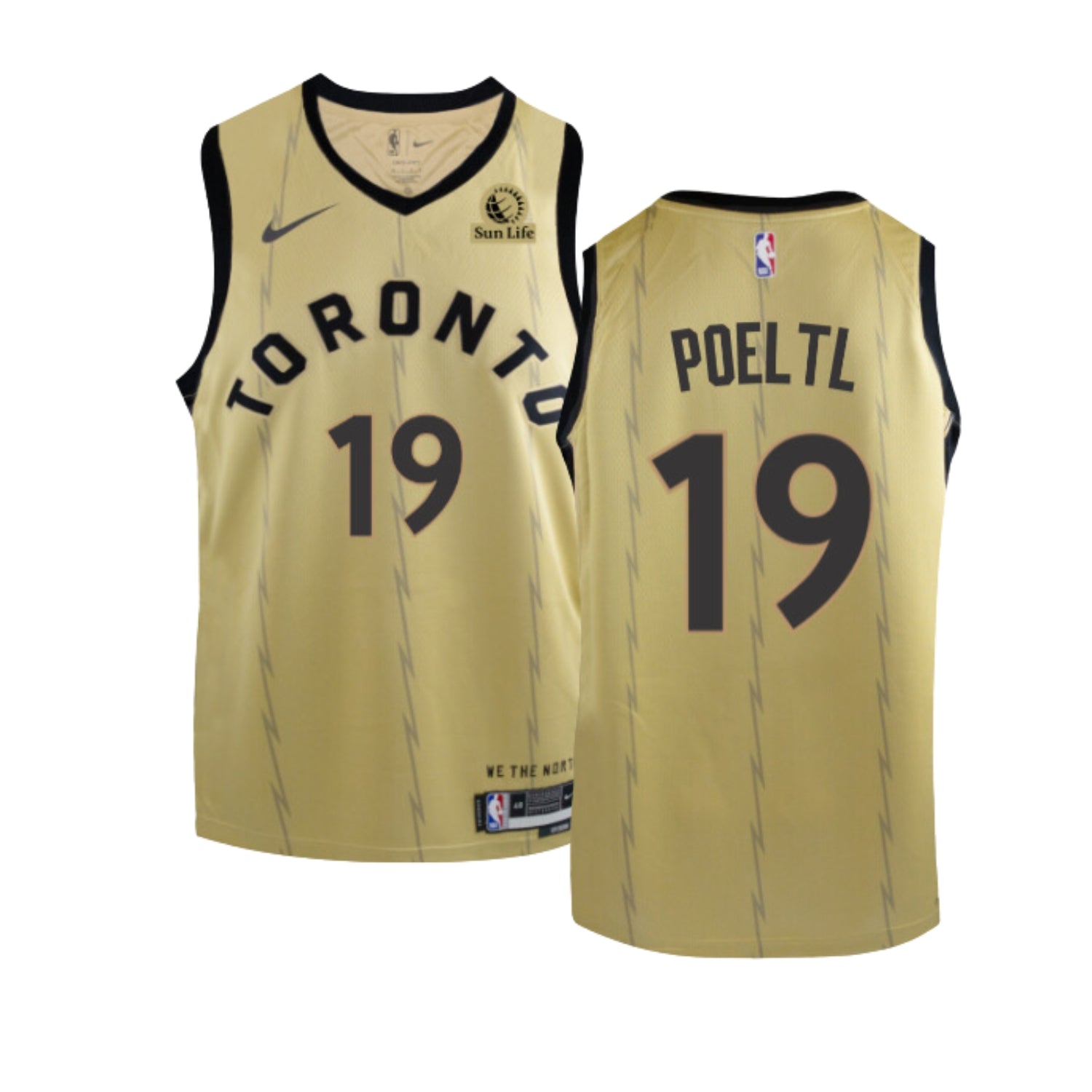 Jakob Poeltl Toronto Raptors 19 Jersey