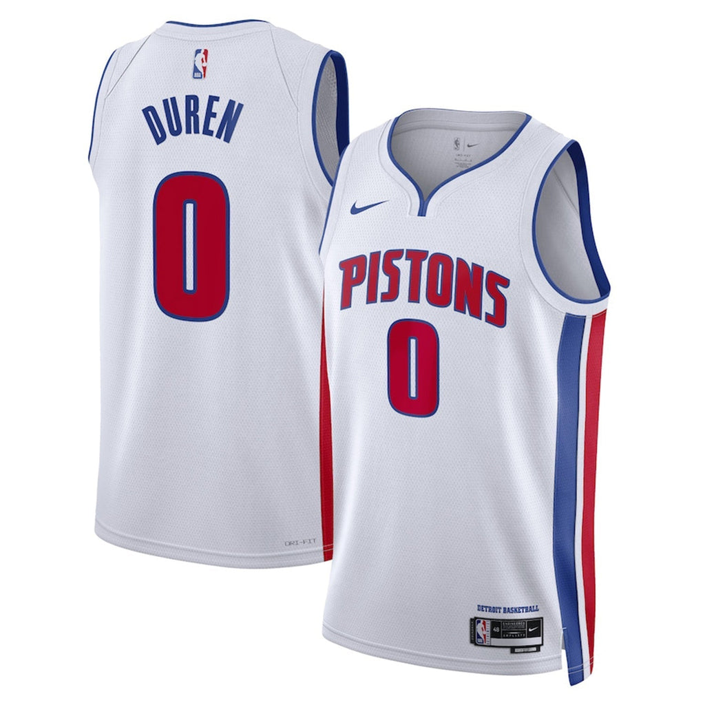 Jalen Duren Detroit Pistons 0 Jersey
