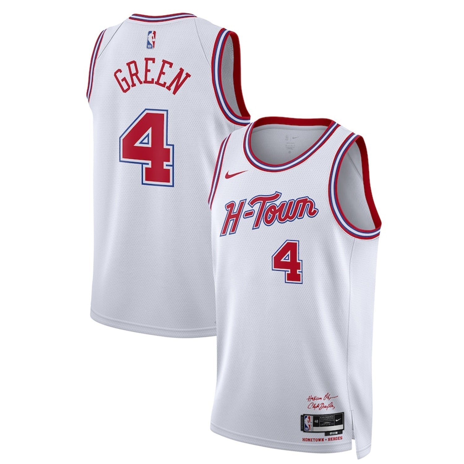 Jalen Green Houston Rockets 4 Jersey