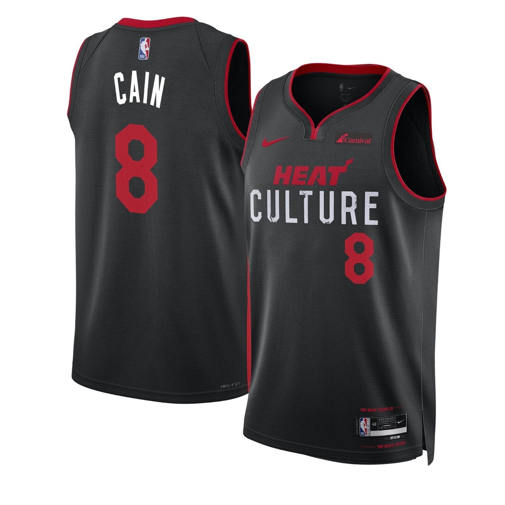 Jamal Cain Miami Heat 8 Jersey