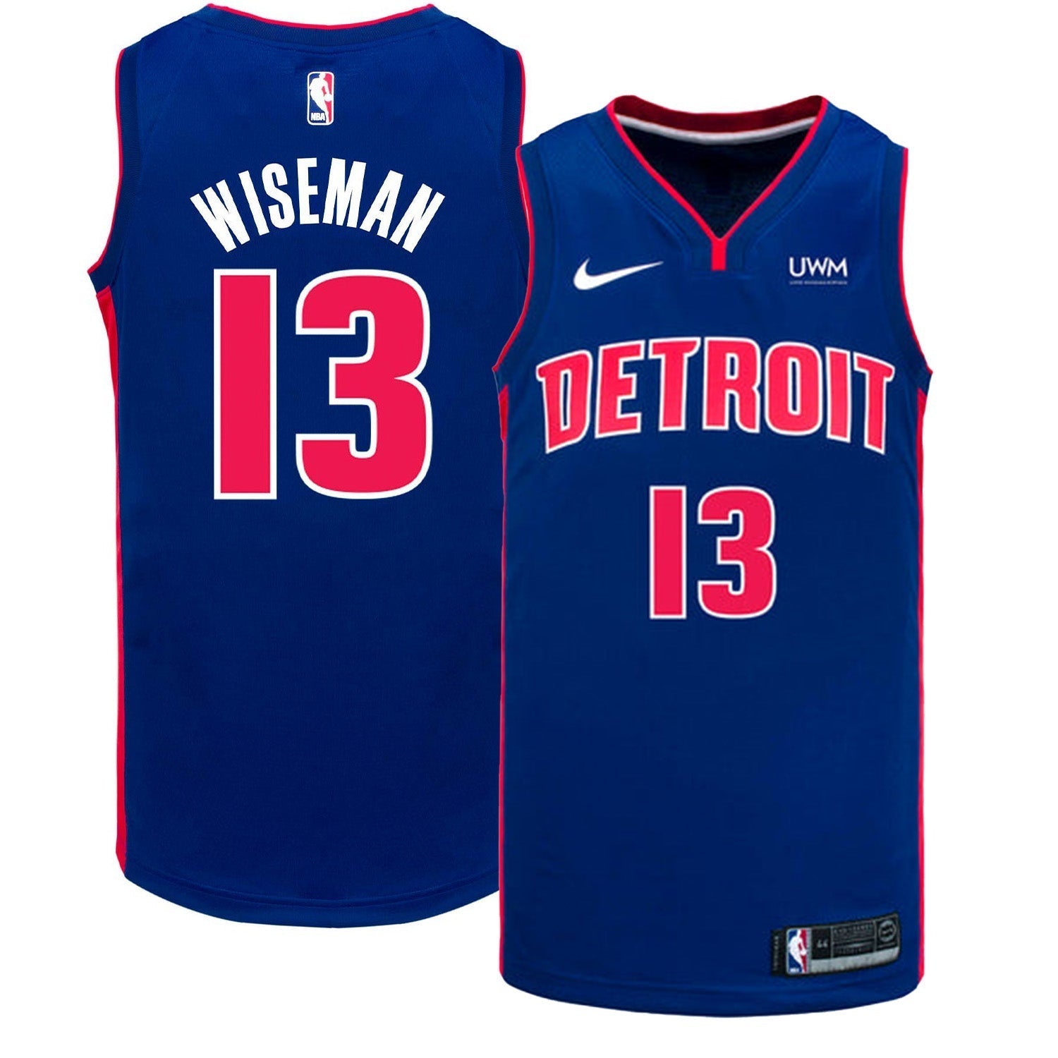James Wiseman Detroit Pistons 13 Jersey