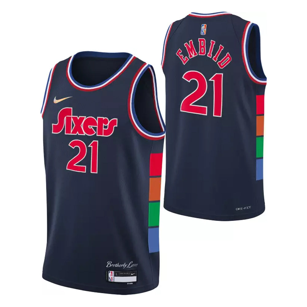Joel Embiid Philadelphia 76ers 21 Jersey